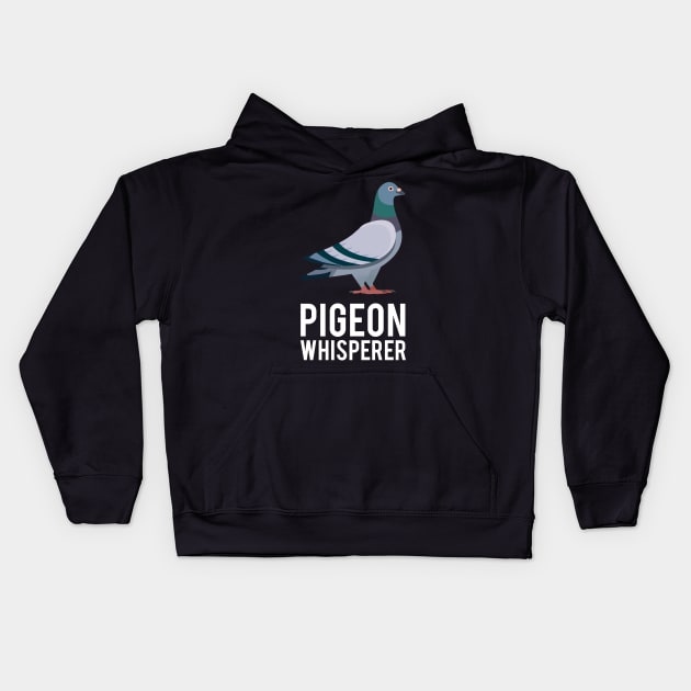 Pigeon Whisperer Kids Hoodie by NV